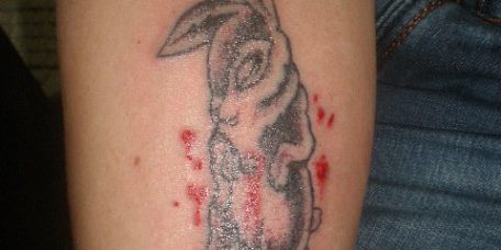 Тату с очень необычной темой