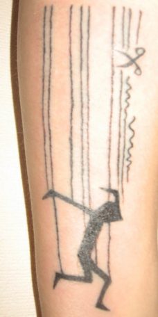 Неординарное тату