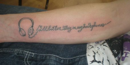 Тату диджея