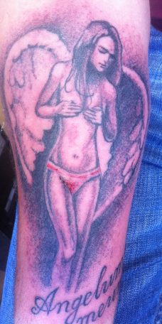 Мужская татуировка на руку