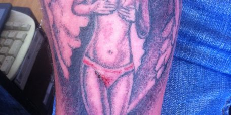 Мужская татуировка на руку