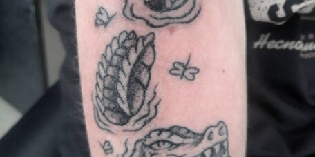 Татуировка в стиле Олд Скул