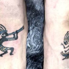 Татуировка в индейском стиле